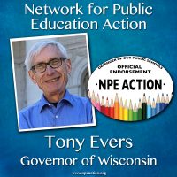 NPE Action Endorses Tony Evers for Wisconsin Governor