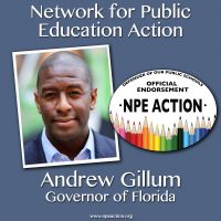 NPE Action endorses Andrew Gillum for Governor of Florida