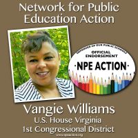 Vangie Williams for Virginia’s 1st Congressional District