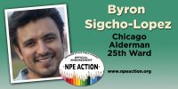 Byron Sigcho-Lopez for 25th Ward Alderman