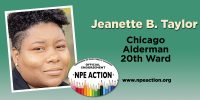 Jeanette B. Taylor for Chicago  Alderman, 20th Ward