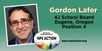 Gordon Lafer for the Eugene, Oregon School District 4J Board of Directors