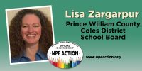 NPE Action endorses Lisa Zargarpur for Coles District School Board