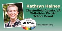 Kathryn Haines for Chesterfield County, VA Midlothian District School Board Representative