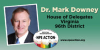 Dr. Mark Downey  for Virginia House of Delegates, 96th District