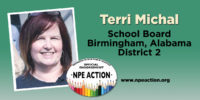 Re-elect Terri Michal to the Birmingham School Board