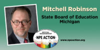 NPE Action Endorses Mitchell Robinson for the Michigan State School Board