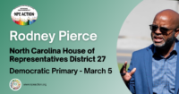 NPE Action endorses Rodney D. Pierce for NC House of Representatives, District 27 – Halifax, Northampton, Warren.