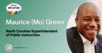 NPE Action endorses Maurice (Mo) Green for NC Superintendent of Public Instruction.