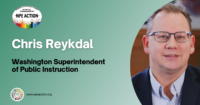 NPE Action endorses Chris Reykdal for Washington Superintendent of Public Instruction.