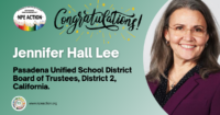 NPE Action endorses Jennifer Hall Lee for Pasadena Unified School District Board of Trustees, District 2, California